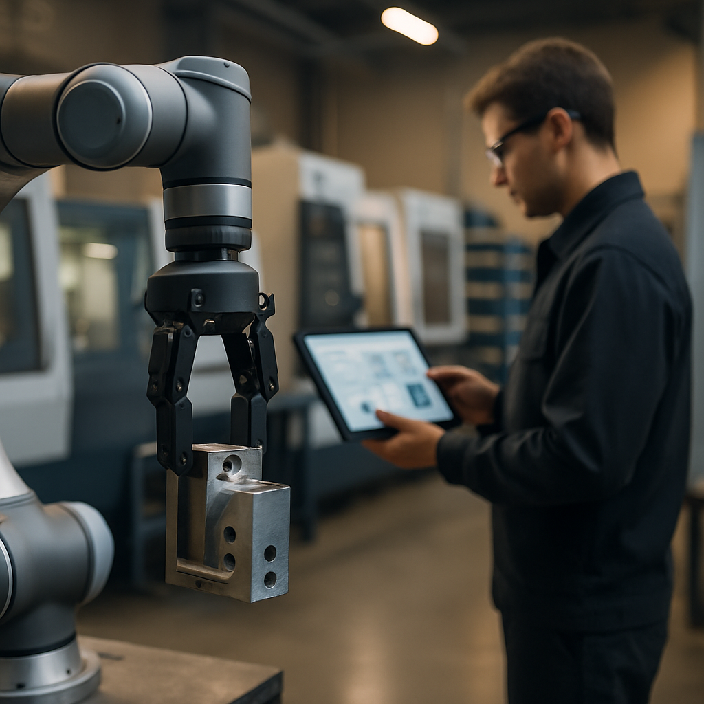 Automatisierung, Robotik und MES-Anbindungen in Metallverarbeitung