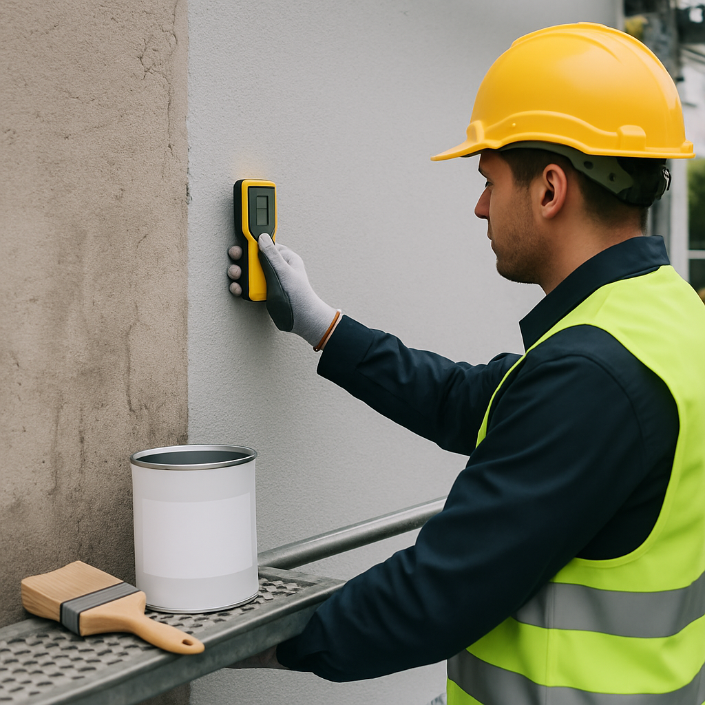 Professionelle Fassadenvorbereitung für langanhaltende Anstriche