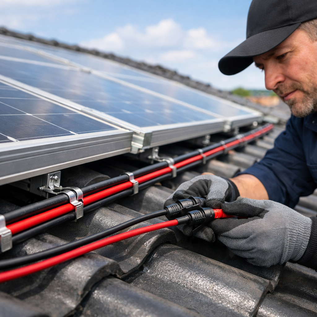 Solarkabel richtig auswählen und fachgerecht verlegen